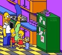 une photo d'Ã©cran de The Simpsons - Bart s Nightmare sur Nintendo Super Nes